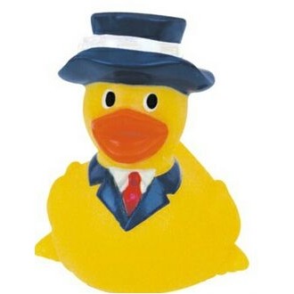 Mini Rubber Gentleman Duck©