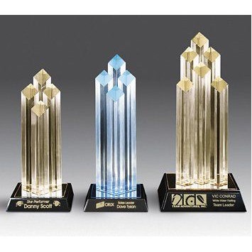 Diamond Towers Award - Large (5.5"x12")