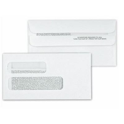 Confidential Self-Seal Dual-Window Envelope (Imprinted)