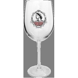 19 Oz. Cachet White Wine Glass (Screen Printed)