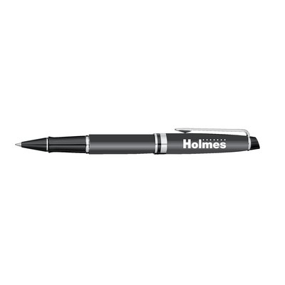 Waterman® Expert Matte Black Rollerball Pen w/Chrome Trim