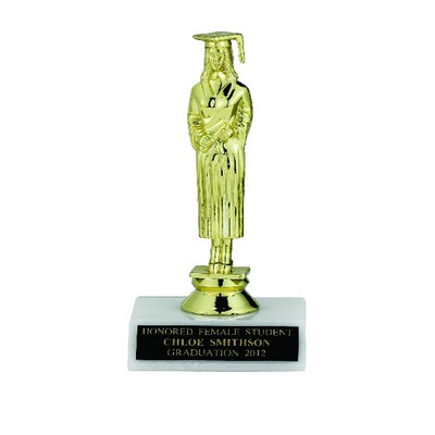 6½" Female Graduate Academic Trophy