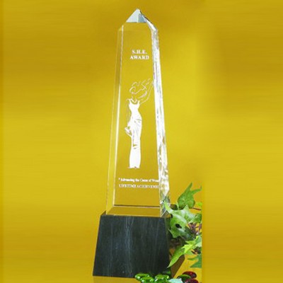 8" Obelisk Award