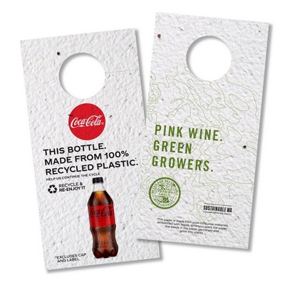 Seed Paper Bottle Necker, Rectangle