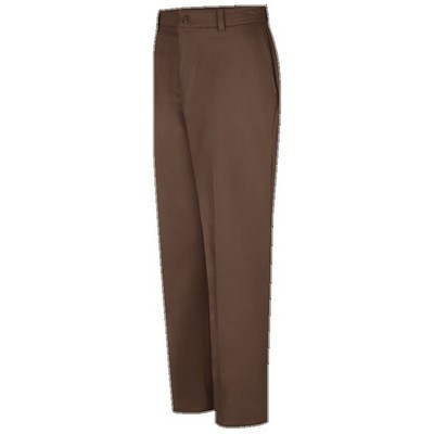 Red Kap™ Men's Wrinkle Resistant Cotton Work Pant - Brown