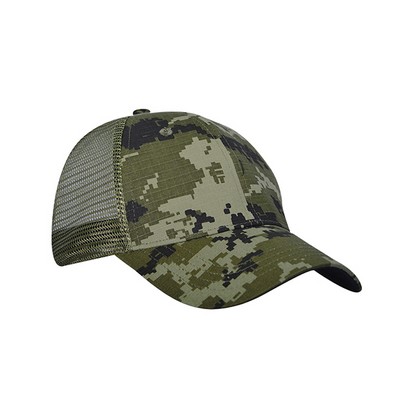 Digital Camouflage Mesh Back Cap