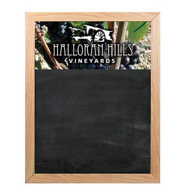 23x30 Oak Frame Wall Chalkboard