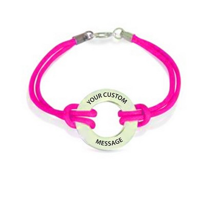 Coin Your Phrase Bracelets