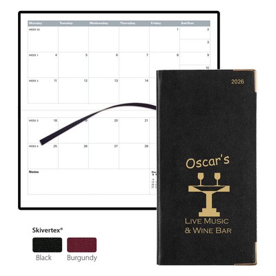 Letts of London® Classic Slim Planner - Monthly Horizontal