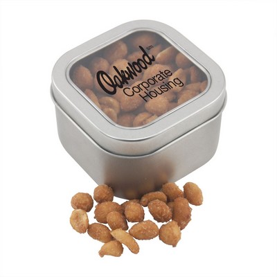 Window Tin w/Honey Roasted Peanuts