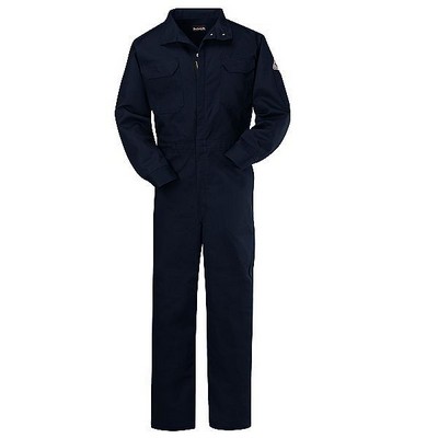 Bulwark™ Men's Premium Deluxe Flame Resistant Coverall - Navy Blue