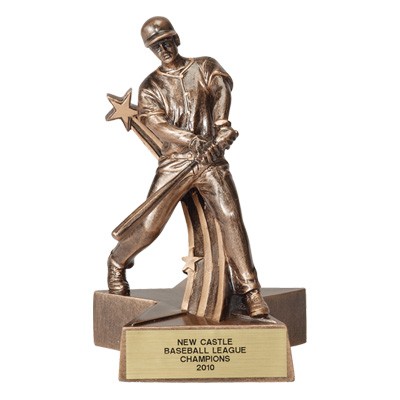 Resin Baseball Trophy