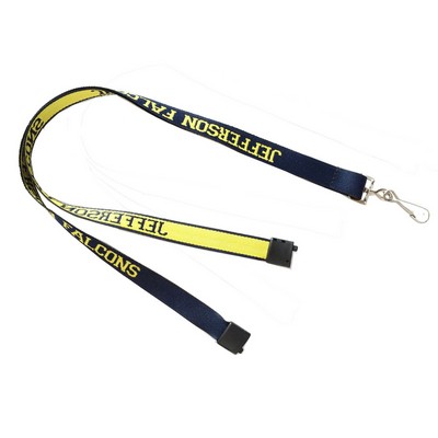 3/4" Woven Lanyard