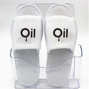 Disposable Terry Open-Toe Hotel Slipper