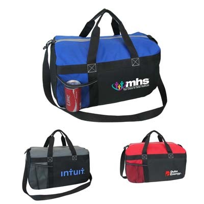 18" 600D Polyester Motivator Sports Bag With Mesh Pocket