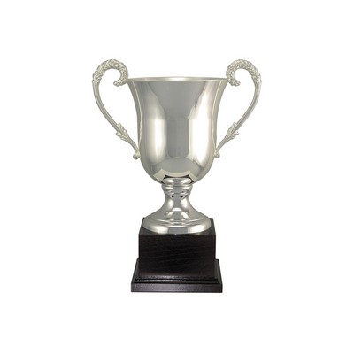 10 3/4" Silver plated Italian trophy cup