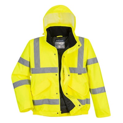 Hi-Vis Winter Bomber Jacket