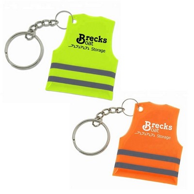 Reflect Safety Vest Key chain