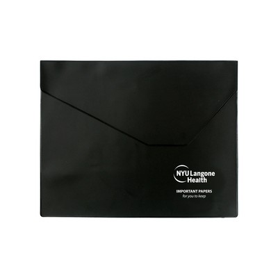 Executive Vinyl Portfolio Case w/Flap