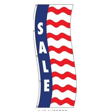 10' x 3' Uncle Sam Vertical Message Flag