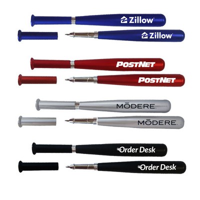 Popular Baseball Bat Ballpoint Custom Pens - Sports & Baseball Promotions