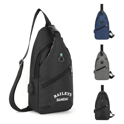 Sport Crossbody Sling Backpack