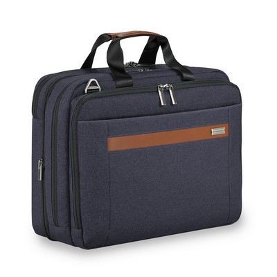 Briggs & Riley™ Kinzie Street Medium Expandable Briefcase (Navy)