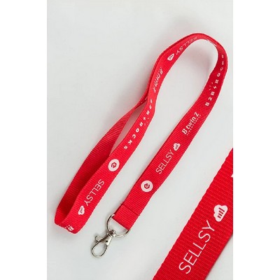 1/2" Polyester Lanyard