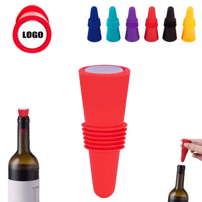 Silicone Cone Shaped Wine Cork Bottle Stopper