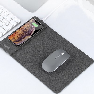 Wireless Charging Mouse Pad