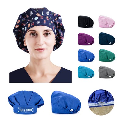 Bouffant Scrub Cap With Sweatband