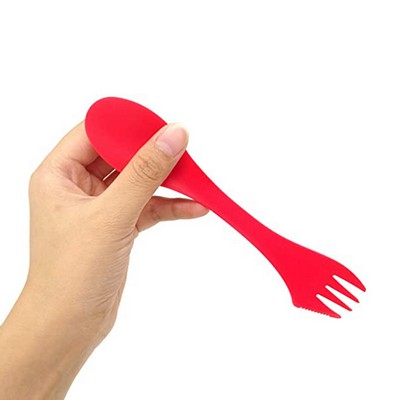 3 In 1 Multi-functional Plastic Knife Fork Spoon