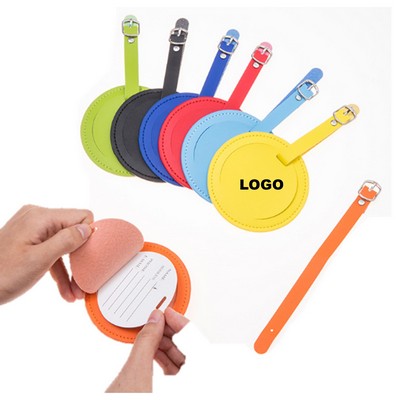 Round Luggage Tag