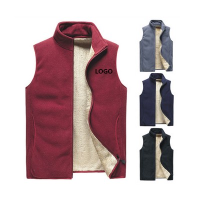 Sleeveless Fleece Jacket