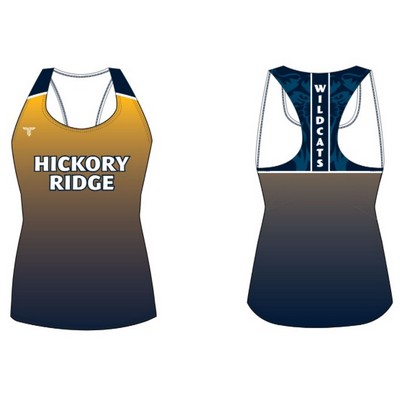 RUNNING - Custom Full Sublimated Womens Racerback Jersey