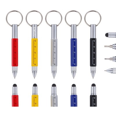 Multifunctional Ballpoint Pens with Key Ring