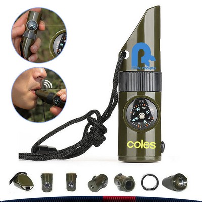 7-in-1 Emergency Whistles