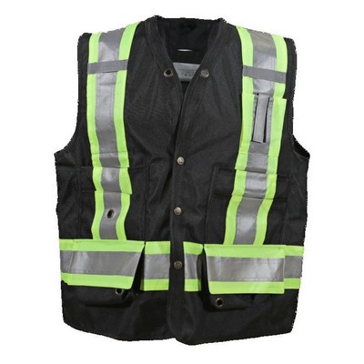 150D Black Econo Surveyor Vest