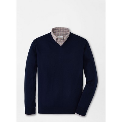 Peter Millar® "Autumn Crest" V-Neck Sweater