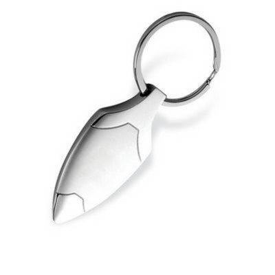 Arrow Shaped Metal Keyring