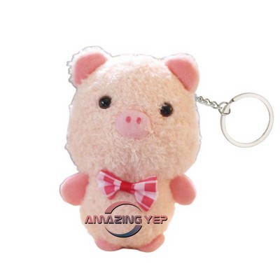 5" Keychain Squishmallow Plush Key Tag - Pig