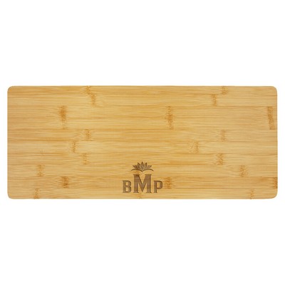 19.75" x 8" Bamboo Charcuterie Board/Cutting Board