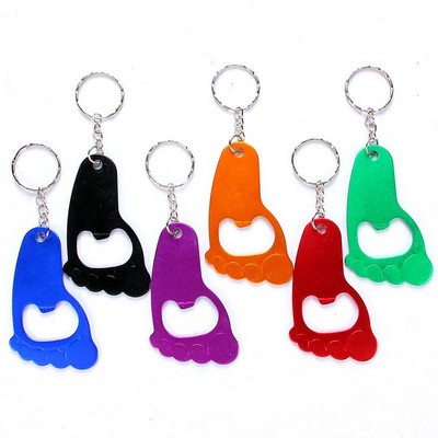 Foot Bottle Opener Keychain