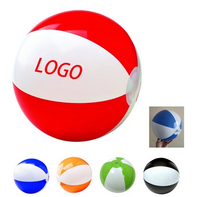 16" PVC Inflatable Beach Ball