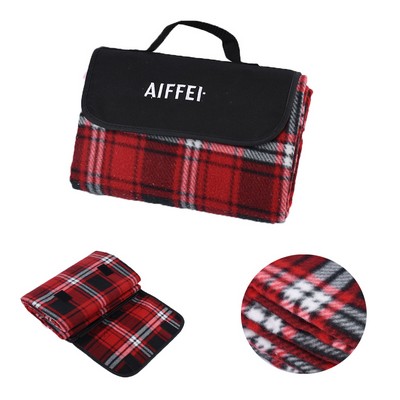 Polyester Picnic Blanket Travel Blanket