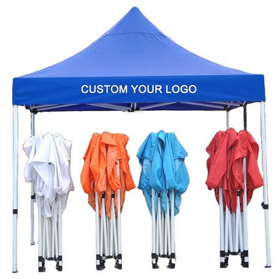 Tent 10x10 Full Color Pop Up Portable Outdoor Canopy Tent