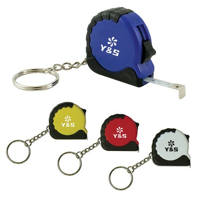 Mini Tape Measure Keychain