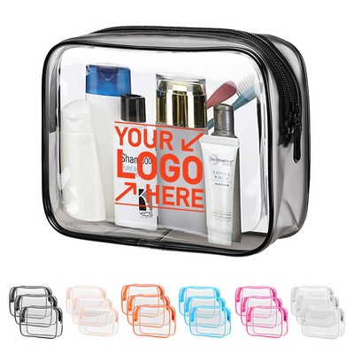 Clear PVC Cosmetic Makeup Bag