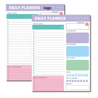 To Do List Notepad Daily Planner-OCEAN