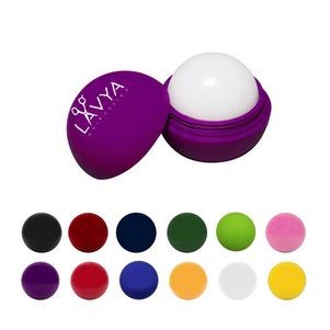 Round Matte Vanilla Scent Lip Balm